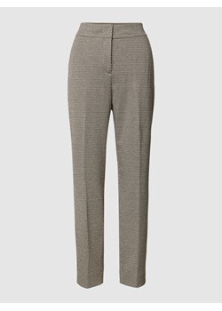 Spodnie do garnituru ze wzorem na całej powierzchni ze sklepu Peek&Cloppenburg  w kategorii Spodnie damskie - zdjęcie 164745434
