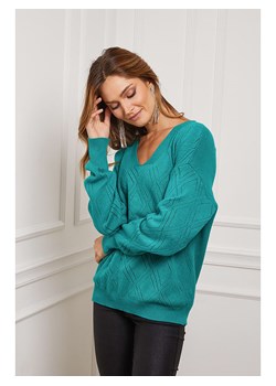 So Cachemire Sweter &quot;Chola&quot; w kolorze zielonym ze sklepu Limango Polska w kategorii Swetry damskie - zdjęcie 164746031