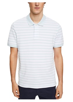 ESPRIT Koszulka polo w kolorze błękitno-białym ze sklepu Limango Polska w kategorii T-shirty męskie - zdjęcie 164746752