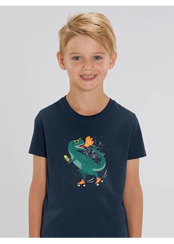 WOOOP Koszulka &quot;Dino Rollers&quot; w kolorze granatowym ze sklepu Limango Polska w kategorii T-shirty chłopięce - zdjęcie 164750981
