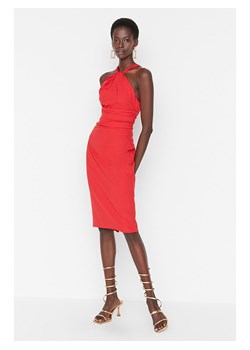 trendyol Sukienka w kolorze czerwonym ze sklepu Limango Polska w kategorii Sukienki - zdjęcie 164753563