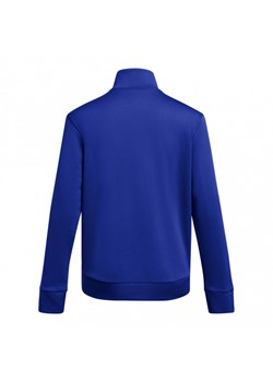 Damska bluza treningowa Under Armour Armour Fleece QZ - niebieska ze sklepu Sportstylestory.com w kategorii Bluzy damskie - zdjęcie 164755094