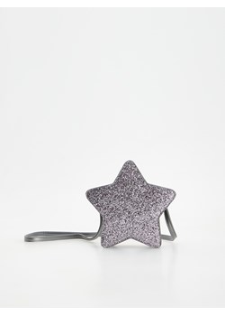 Reserved - Brokatowa torebka w kształcie gwiazdy - jasnoszary ze sklepu Reserved w kategorii Torby i walizki dziecięce - zdjęcie 164756411