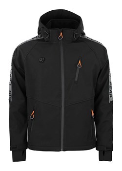 Peak Mountain Kurtka softshellowa &quot;Cargan&quot; w kolorze czarnym ze sklepu Limango Polska w kategorii Kurtki męskie - zdjęcie 164793194