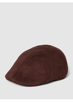 Kaszkiet z imitacji skóry model ‘CANVAS’ ze sklepu Peek&Cloppenburg  w kategorii Kaszkiety męskie - zdjęcie 164798301