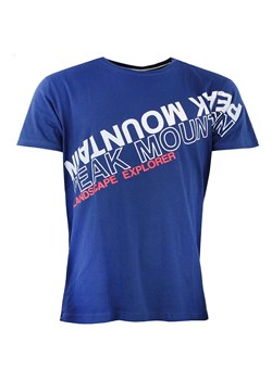 Peak Mountain Koszulka &quot;Cyclone&quot; w kolorze niebieskim ze sklepu Limango Polska w kategorii T-shirty męskie - zdjęcie 164804380