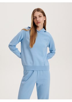 Reserved - Bluza z kapturem - jasnoniebieski ze sklepu Reserved w kategorii Bluzy damskie - zdjęcie 164874413