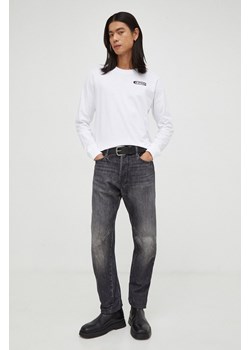 G-Star Raw jeansy męskie kolor szary ze sklepu ANSWEAR.com w kategorii Jeansy męskie - zdjęcie 164877763