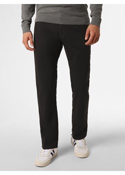 Van Graaf Spodnie Mężczyźni Bawełna czarny jednolity ze sklepu vangraaf w kategorii Spodnie męskie - zdjęcie 164889263