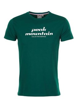 Peak Mountain Koszulka w kolorze zielonym ze sklepu Limango Polska w kategorii T-shirty męskie - zdjęcie 164893520