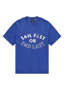 GAASTRA Koszulka &quot;Docker&quot; w kolorze niebieskim ze sklepu Limango Polska w kategorii T-shirty męskie - zdjęcie 164895341