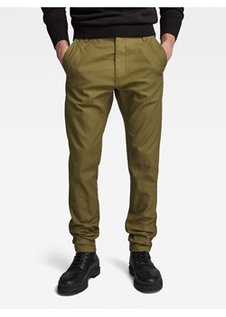 G-Star Spodnie chino &quot;Bronson 2.0&quot; w kolorze khaki ze sklepu Limango Polska w kategorii Spodnie męskie - zdjęcie 164895430