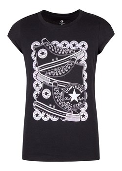 Converse Koszulka w kolorze czarnym ze sklepu Limango Polska w kategorii Bluzki dziewczęce - zdjęcie 164896833