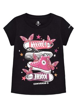 Converse Koszulka w kolorze czarnym ze sklepu Limango Polska w kategorii Bluzki dziewczęce - zdjęcie 164896850