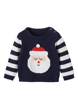 vertbaudet Sweter w kolorze granatowym ze sklepu Limango Polska w kategorii Bluzy i swetry - zdjęcie 164897283