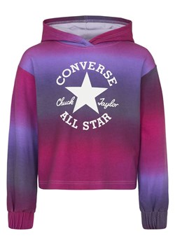 Converse Bluza w kolorze fioletowym ze sklepu Limango Polska w kategorii Bluzy dziewczęce - zdjęcie 164897410