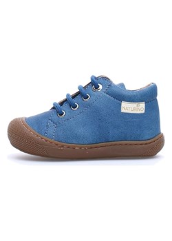 Naturino Skórzane sneakersy w kolorze niebieskim ze sklepu Limango Polska w kategorii Półbuty dziecięce - zdjęcie 164900180