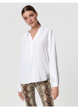 Sinsay - Koszula z wiskozy - biały ze sklepu Sinsay w kategorii Koszule damskie - zdjęcie 164901774