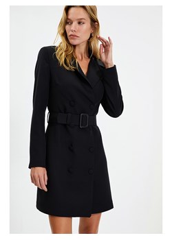 trendyol Sukienka w kolorze czarnym ze sklepu Limango Polska w kategorii Sukienki - zdjęcie 164902252