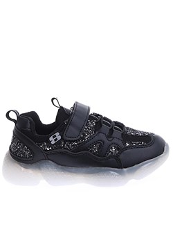 Czarne dziewczęce buty sportowe sneakersy /A4-2 15127 T2/ ze sklepu Pantofelek24.pl w kategorii Buty sportowe dziecięce - zdjęcie 164903362