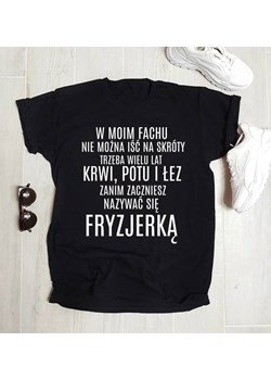 koszulka na dla fryzjerki ze sklepu Time For Fashion w kategorii Bluzki damskie - zdjęcie 164920784