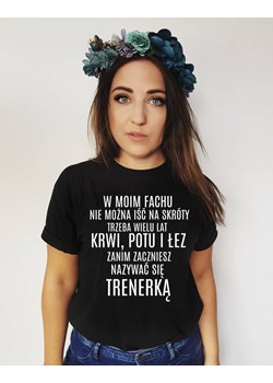 koszulka na prezent dla trenerki ze sklepu Time For Fashion w kategorii Bluzki damskie - zdjęcie 164920800