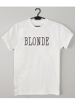 T-shirt damski BLONDE ze sklepu Time For Fashion w kategorii Bluzki damskie - zdjęcie 164921234