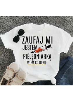 koszulka dla pielęgniarki ze sklepu Time For Fashion w kategorii Bluzki damskie - zdjęcie 164921570