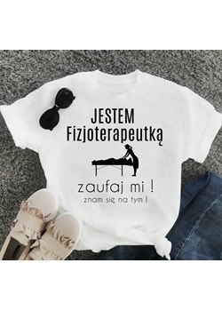 koszulka dla fizjoterapeutki, prezent dla Fizjoterapeutki ze sklepu Time For Fashion w kategorii Bluzki damskie - zdjęcie 164921580