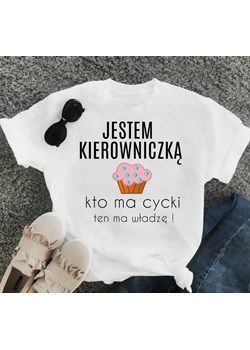 koszulka dla kierowniczki ze sklepu Time For Fashion w kategorii Bluzki damskie - zdjęcie 164921582