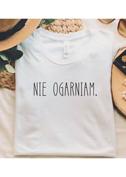 koszulka damska NIE OGARNIAM ze sklepu Time For Fashion w kategorii Bluzki damskie - zdjęcie 164921930