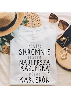 koszulka dla kasjerki ze sklepu Time For Fashion w kategorii Bluzki damskie - zdjęcie 164922030