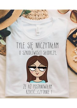 AA KOSZULKA DAMSKA ŚMIESZNA ze sklepu Time For Fashion w kategorii Bluzki damskie - zdjęcie 164922162