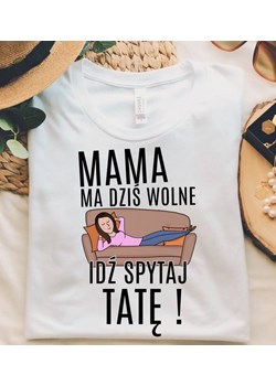 Koszulka na prezent dla mamy pod choinkę ze sklepu Time For Fashion w kategorii Bluzki damskie - zdjęcie 164922172