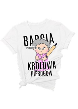 koszulka dla babci z imieniem królowa piegorów ze sklepu Time For Fashion w kategorii Bluzki damskie - zdjęcie 164922282