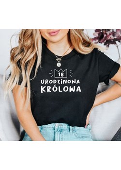 koszulka na 18 urodzinowa królowa ze sklepu Time For Fashion w kategorii Bluzki damskie - zdjęcie 164922440