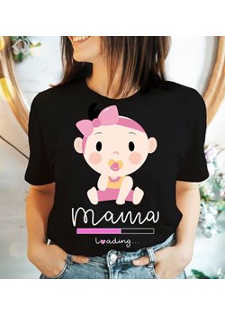 koszulka ciążowa dla przyszłej mamy dziewczynki ze sklepu Time For Fashion w kategorii Bluzki ciążowe - zdjęcie 164922541