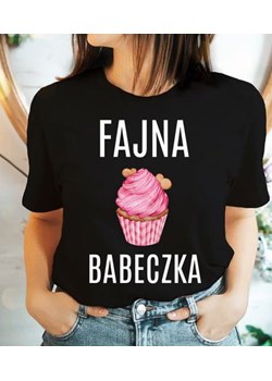 koszulka fajna babeczka ze sklepu Time For Fashion w kategorii Bluzki damskie - zdjęcie 164922553