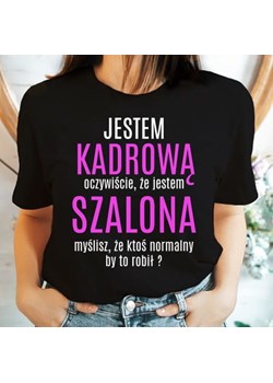 koszulka dla kadrowej na prezent ze sklepu Time For Fashion w kategorii Bluzki damskie - zdjęcie 164922600