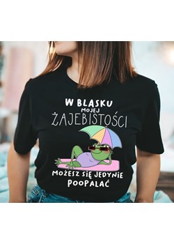 śmieszna damska koszulka na prezent ze sklepu Time For Fashion w kategorii Bluzki damskie - zdjęcie 164922613