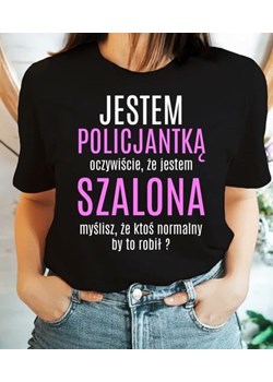 koszulka dla policjantki ze sklepu Time For Fashion w kategorii Bluzki damskie - zdjęcie 164922630