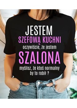 koszulka dla szefowej kuchni ze sklepu Time For Fashion w kategorii Bluzki damskie - zdjęcie 164922633