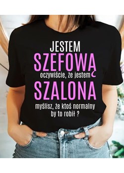 koszulka dla szefowej ze sklepu Time For Fashion w kategorii Bluzki damskie - zdjęcie 164922634