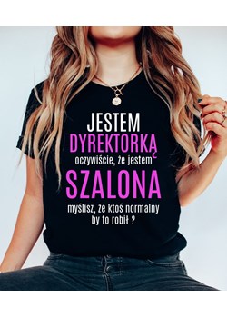 koszulka dla dyrektorki, prezent dla dyrektorki ze sklepu Time For Fashion w kategorii Bluzki damskie - zdjęcie 164922684