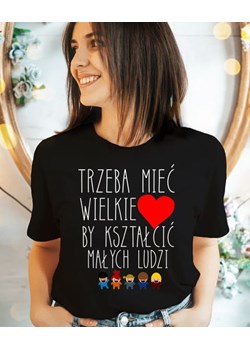 koszulka dla przedszkolanki na prezent ze sklepu Time For Fashion w kategorii Bluzki damskie - zdjęcie 164922723