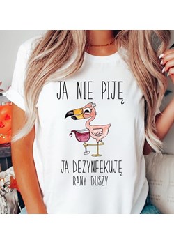 a bluzka dla koleżanki na święta - JA NIE PIJĘ ze sklepu Time For Fashion w kategorii Bluzki damskie - zdjęcie 164922751