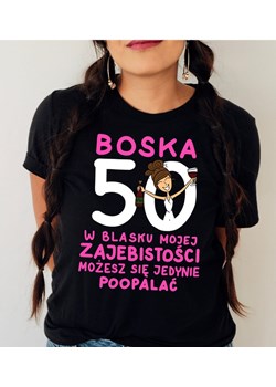 koszulka na 50 urodziny, prezent na pięćdziesiątkę ze sklepu Time For Fashion w kategorii Bluzki damskie - zdjęcie 164922810