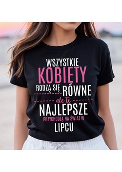 koszulka na urodziny lipiec urodziny lipcowe dla koleżanki ze sklepu Time For Fashion w kategorii Bluzki damskie - zdjęcie 164923214