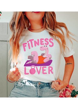 koszulka na fitness fitness lover ze sklepu Time For Fashion w kategorii Bluzki damskie - zdjęcie 164923241