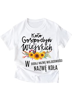 Koszulki koła gospodyń wiejskich ze słonecznikami ze sklepu Time For Fashion w kategorii Bluzki damskie - zdjęcie 164923271